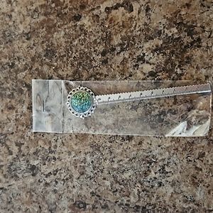 Druzy Cabachon Bookmark